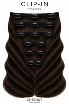 CLIP IN - CHESNUT 60"