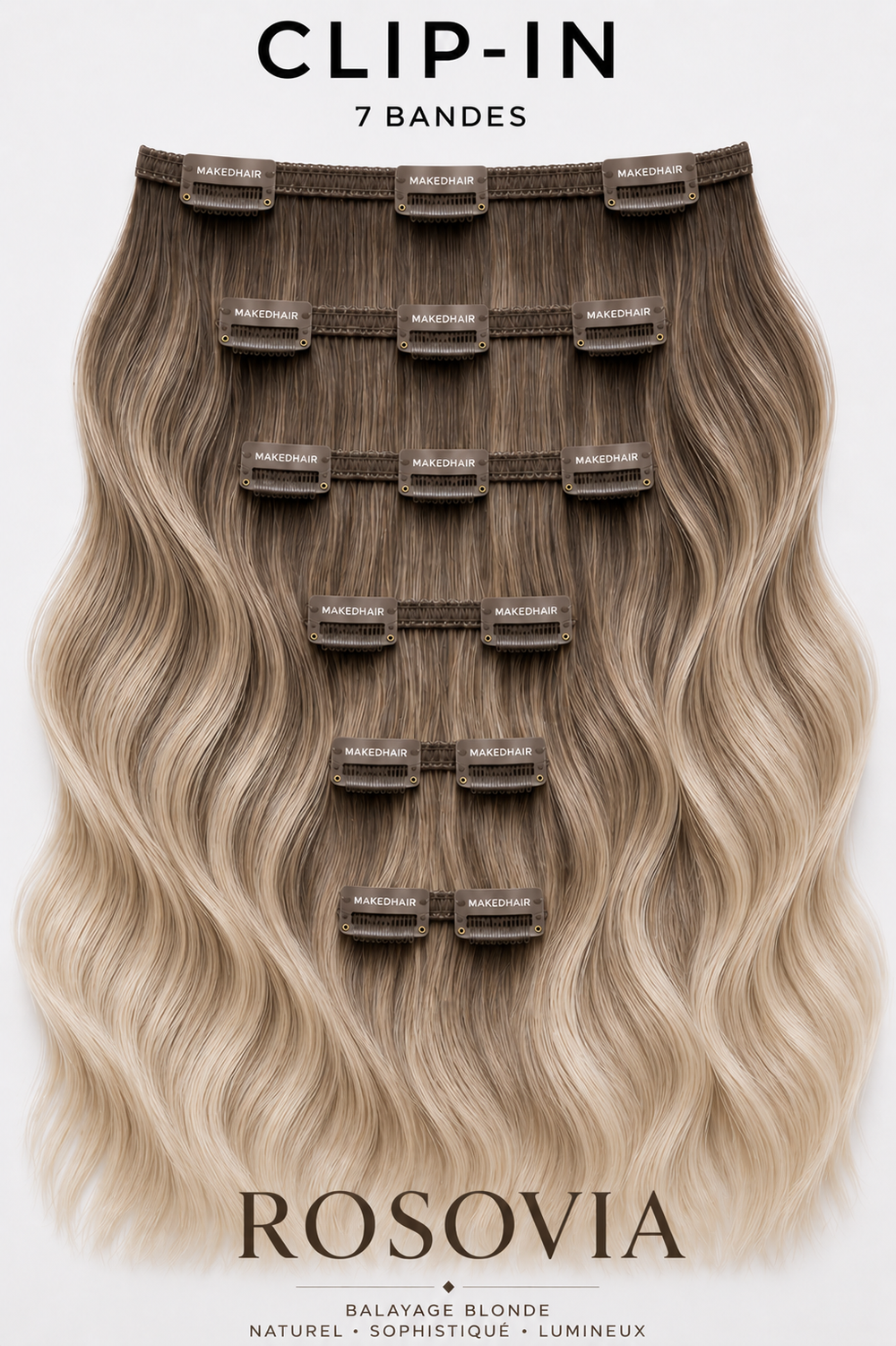 CLIP IN - ROSOVIA 60"